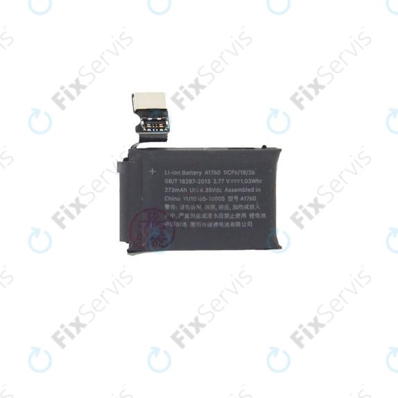 Batéria pre Apple Watch 2 38mm, 273mAh, A1760, Refurbished