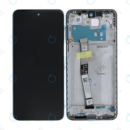 Xiaomi Redmi Note 9S - LCD Displej + Dotykové Sklo + Rám (Aurora Blue) - 560003J6A100 Genuine Service Pack