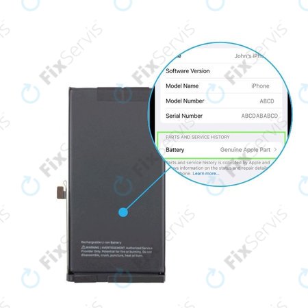 Batéria pre iPhone 14 | 661-30373 | 3279mAh | Genuine Apple