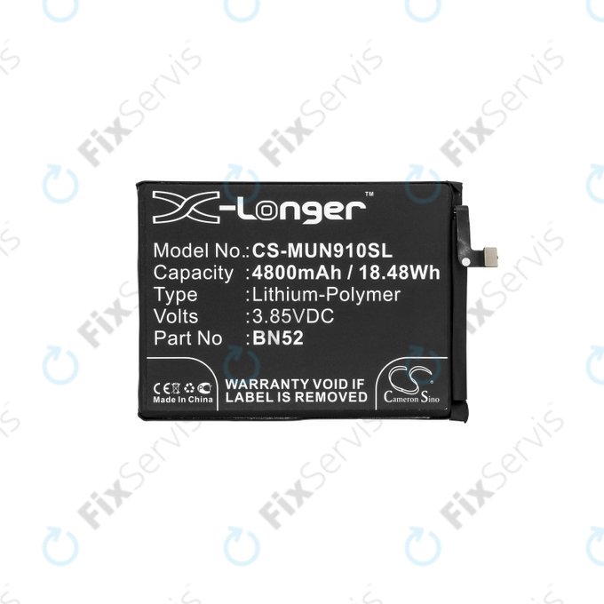 Xiaomi Redmi Note 9 Pro - Batéria BN52 4800mAh HQ