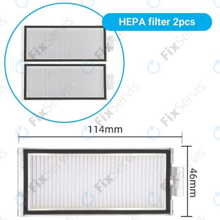 Xiaomi Roborock Q7, Q7+, Q7 Max, Q7 Max+, T8 - Štandardný Set (Biely)