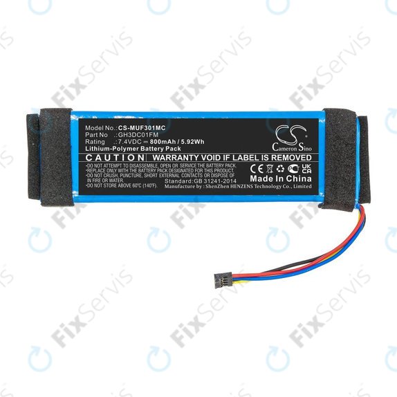 Batéria pre Xiaomi Fimi Palm, 800mAh, Li-Pol, 7.4V, GH3DC01FM, HQ