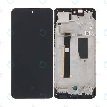 Motorola Moto G84 XT2347 - LCD Displej + Dotykové Sklo + Rám (Black) TFT