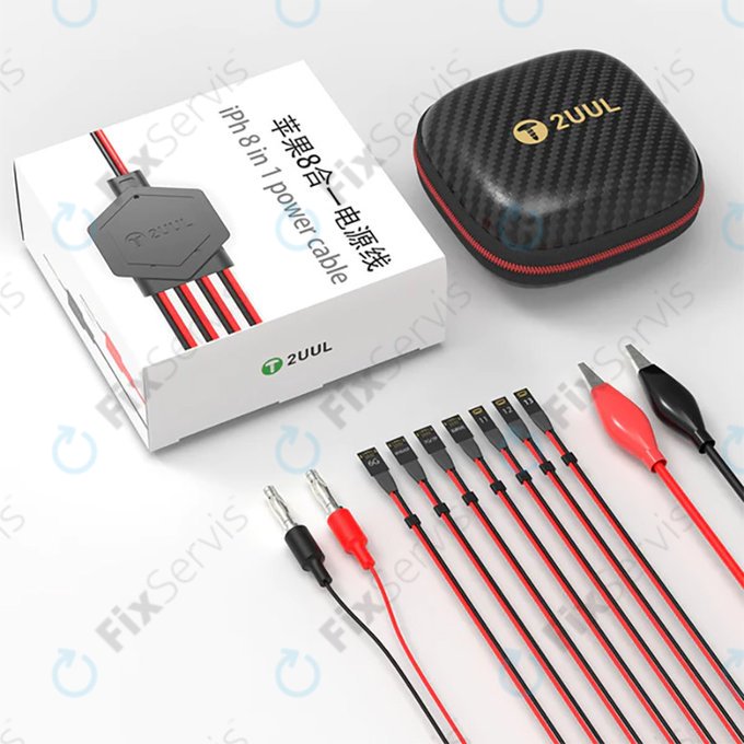 2UUL Ultra Soft Power Line - Sada Napájacích Káblov pre iPhone 6 - 14 Pro Max