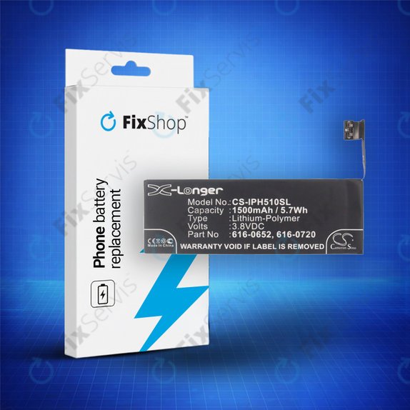 Apple iPhone 5S, 5C - Batéria 616-0652, 616-0720 1500mAh HQ