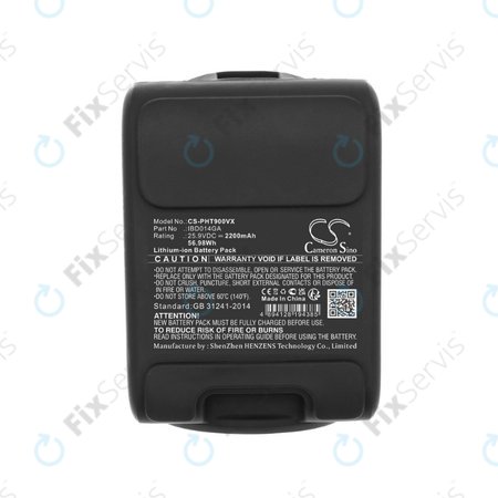 Philips Series 9000 AquaTrio, 8000-series, 7000-series - Batéria IBD014GA Li-Ion 25.9V 2200mAh HQ