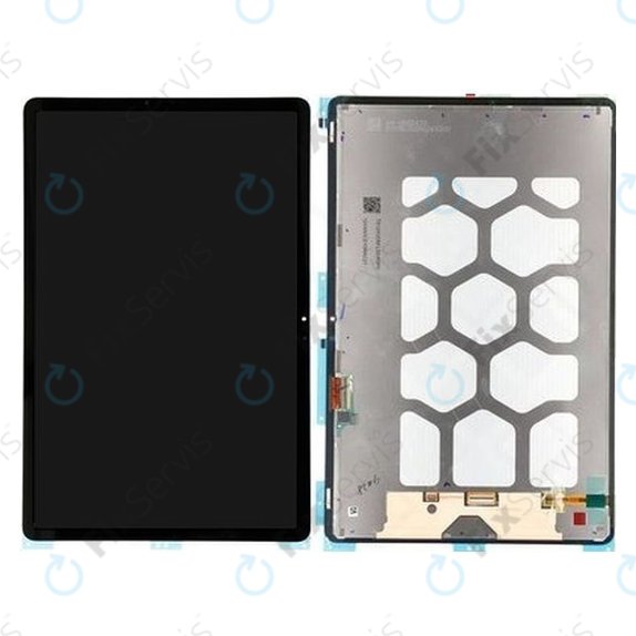 Samsung Galaxy Tab S7 FE 5G T736B - LCD Displej + Dotykové Sklo + Rám (Mystic Black) - GH82-25897A Genuine Service Pack