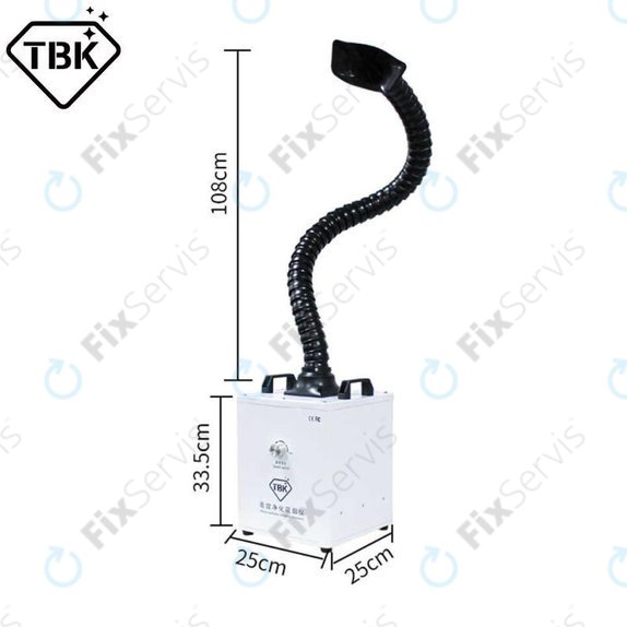 TBK Smoking Apparatus Laser Smoker - Odsávačka Dymu Počas Spájkovania