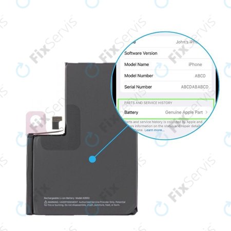 Batéria pre iPhone 13 Pro Max | 661-22294 | 4352mAh | Genuine Apple