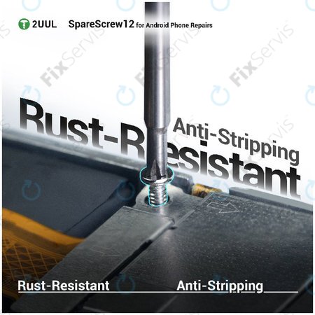 Sada Phillips skrutiek pre Android servisy, 2UUL SC12, 1200ks/balenie