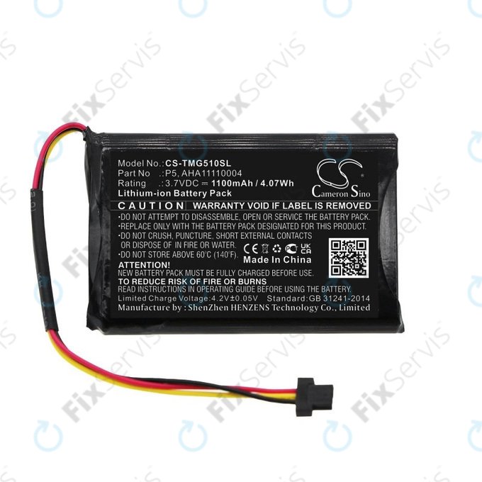 Batéria pre TomTom Go 510, 1100mAh, Li-Ion, 3.7V, AHA11110004, HQ