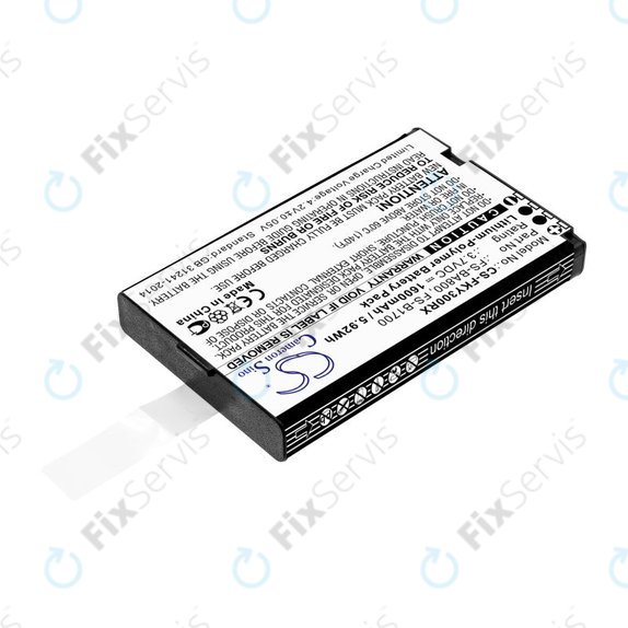 Batéria pre Flysky FA605, FS-GT2B, FS-I10, 1600mAh, Li-Pol, 3.7V, FS-BA800, HQ