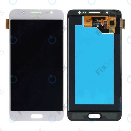 Samsung Galaxy J5 J510FN (2016) - LCD Displej + Dotykové Sklo (White) - GH97-18792C, GH97-19466C, GH97-18962C, GH97-19467C Genuine Service Pack