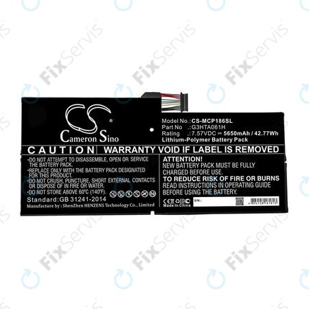 Microsoft Surface Pro 7 - Batéria G3HTA061H 5650mAh HQ