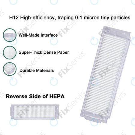 Xiaomi Mi Robot Vacuum Mop Pro (P), 2 Lite, 2 Pro, 2S, 3C, Viomi V2 Pro, V3, SE - HEPA Filter (2ks)
