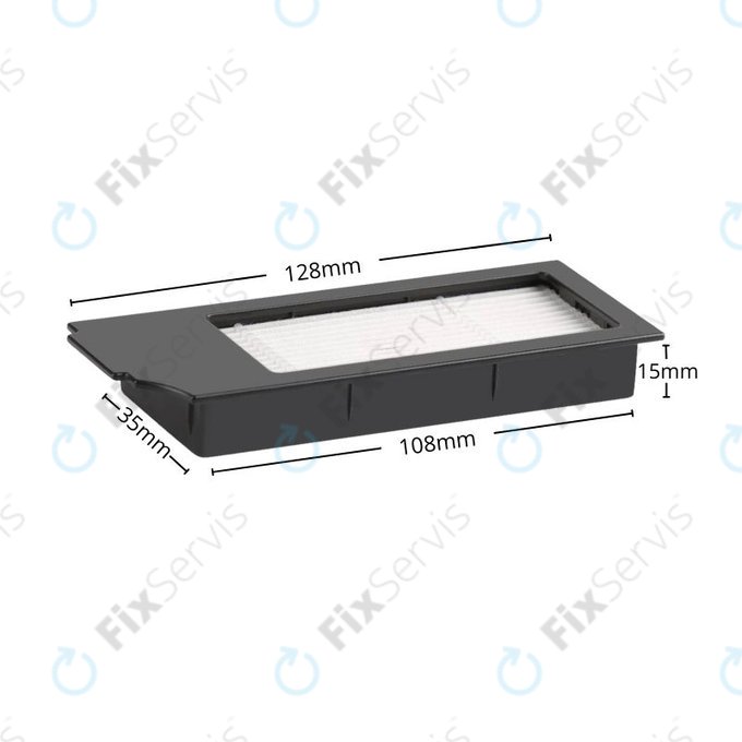 Prachový filter, 2 ks pre Ecovacs Deebot X1-series, T10-series