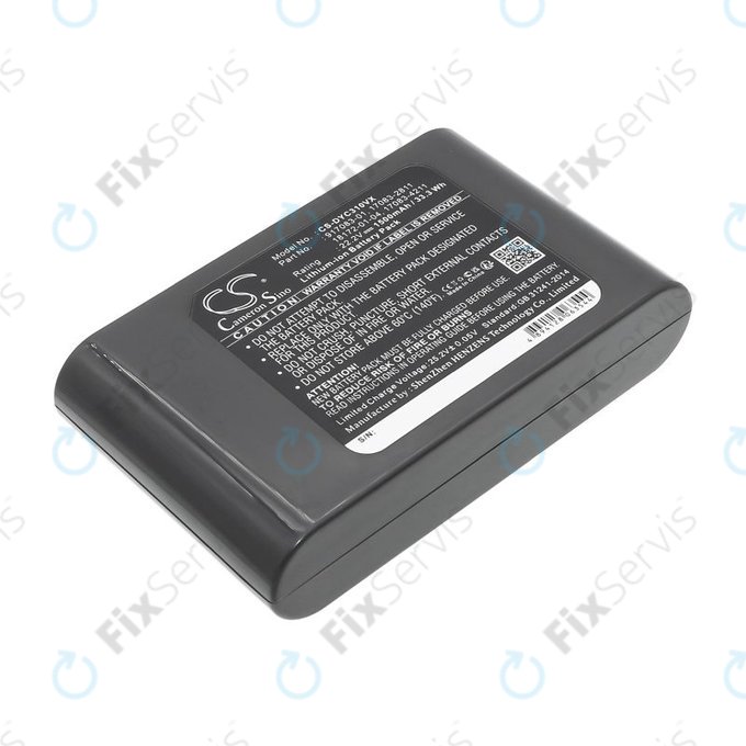 Batéria pre Dyson DC31, DC34, DC35, DC44, 1500mAh, Li-Ion, 22.2V, 17083-2811, HQ