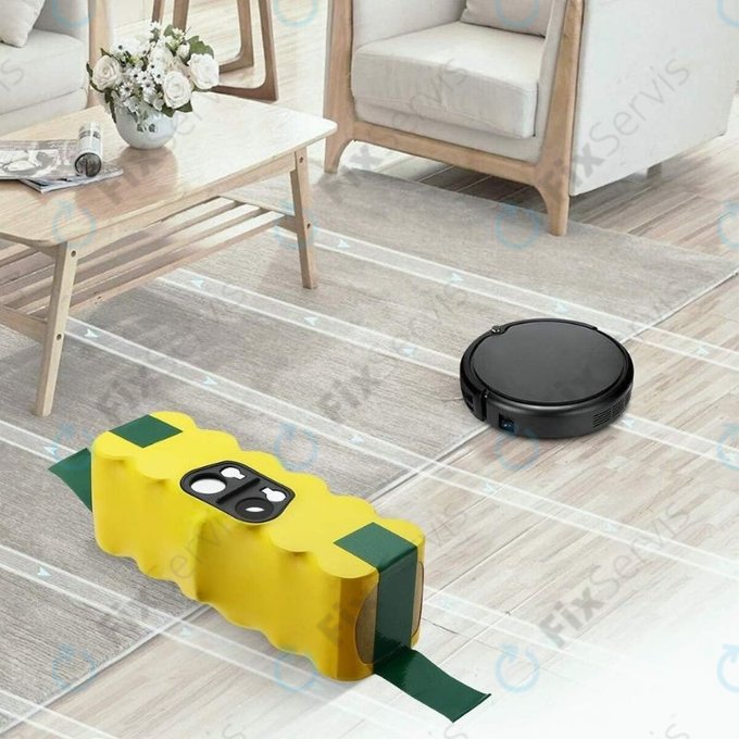 iRobot Roomba 500, 600, 700, 800, 900-series, R3, Scooba 450, Vileda 137173 - Batéria 11702, GD-Roomba-500, VAC-500NMH-33 Ni-MH 14.4V 3500mAh