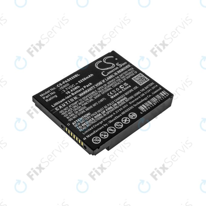 Batéria pre Pax A920, A920c, 5250mAh, Li-Ion, 3.7V, IS900, HQ