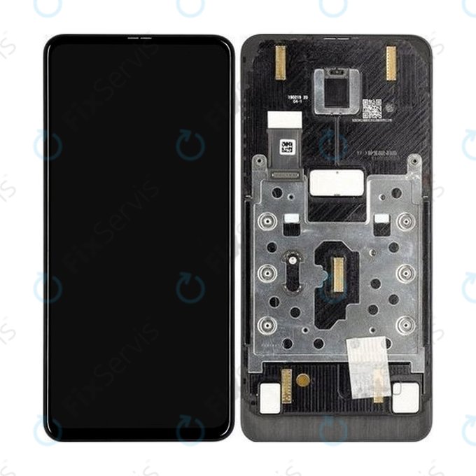 Xiaomi Mi Mix 3 - LCD Displej + Dotykové Sklo + Rám (Black) OLED