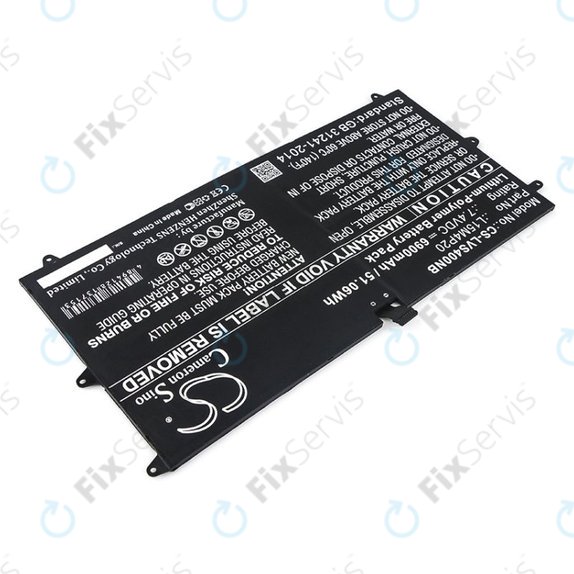 Batéria pre Lenovo Yoga 4S, 900S, 6900mAh, Li-Pol, 7.4V, L15M4P20, HQ