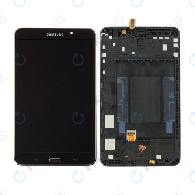 Samsung Galaxy Tab 4 7.0 T230 - LCD Displej + Dotykové Sklo + Rám (Black) - GH97-15864A Genuine Service Pack