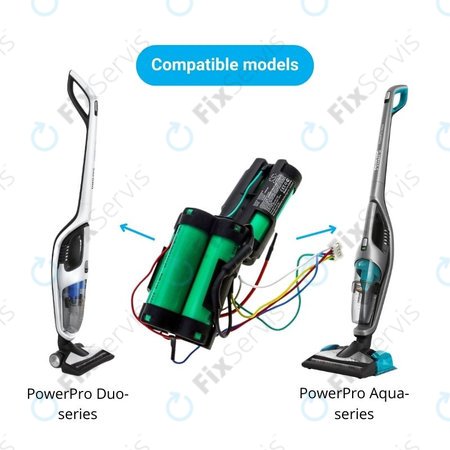Philips PowerPro Duo, PowerPro Aqua - Batéria 5ICR19/65 Li-Ion 18.5V 2500mAh HQ