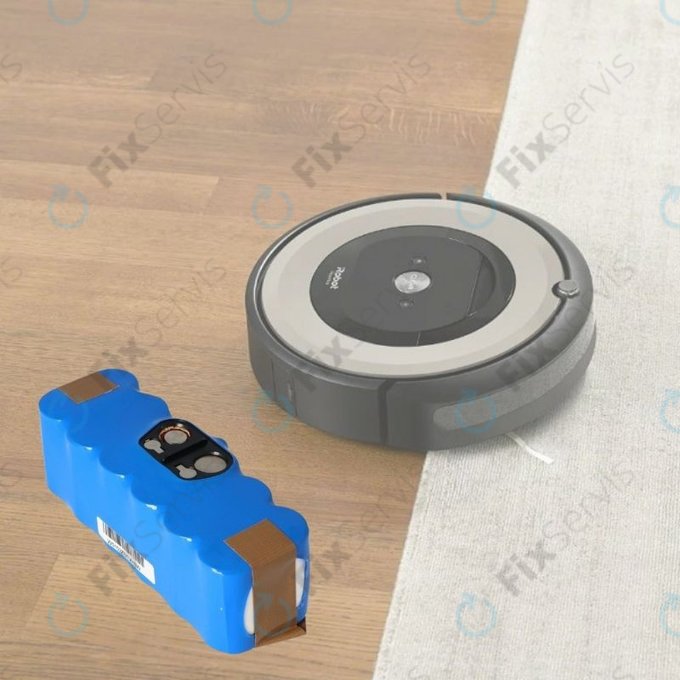 iRobot Roomba 500, 600, 700, 800, 900-series, R3, Scooba 450, Vileda 137173 - Batéria 11702, GD-Roomba-500, VAC-500NMH-33 Ni-MH 14.4V 4000mAh