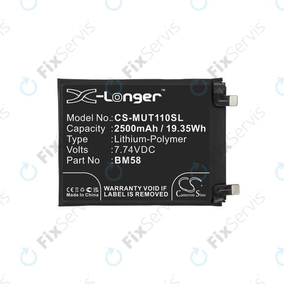 Xiaomi 11T Pro - Batéria BM58 2500mAh HQ