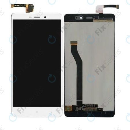 Xiaomi Redmi 4 Pro - LCD Displej + Dotykové Sklo (White) TFT