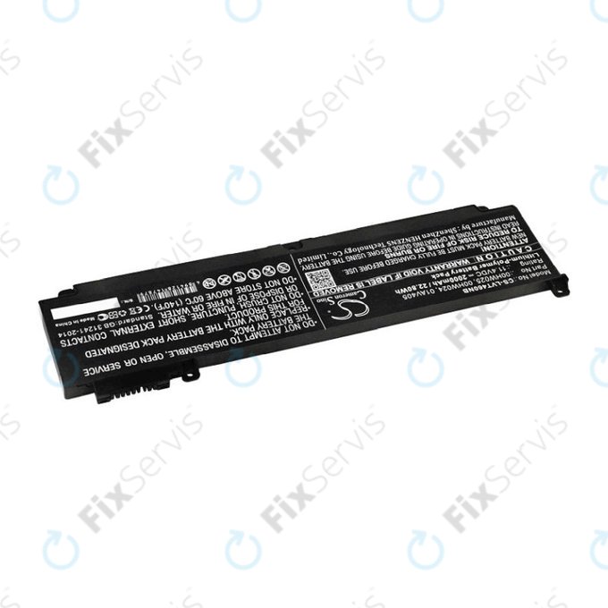 Batéria pre Lenovo ThinkPad T460S, T470S, 2000mAh, Li-Pol, 11.4V, 00HW025, HQ