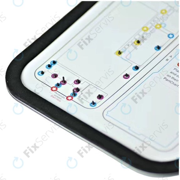 Magnetický Organizér Skrutiek So Schémou (iPhone 6 - 11 Pro Max)
