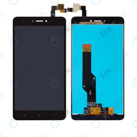 Xiaomi Redmi Note 4X - LCD Displej + Dotykové Sklo (Black) TFT