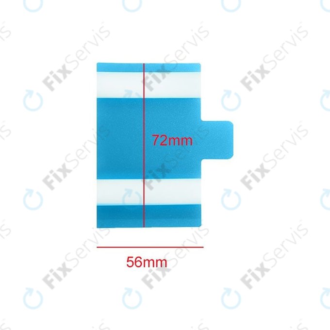 Univerzálna Lepka pod Batériu Adhesive - 56 x 72mm