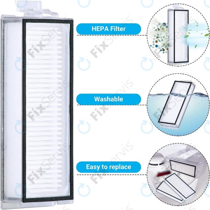 Xiaomi Roborock Q7, Q7+, Q7 Max, Q7 Max+, T8 - Štandardný Set (Biely)