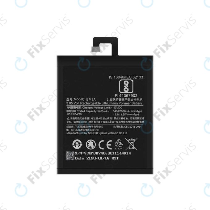 Xiaomi Mi Note 3 - Batéria BM3A 3500mAh