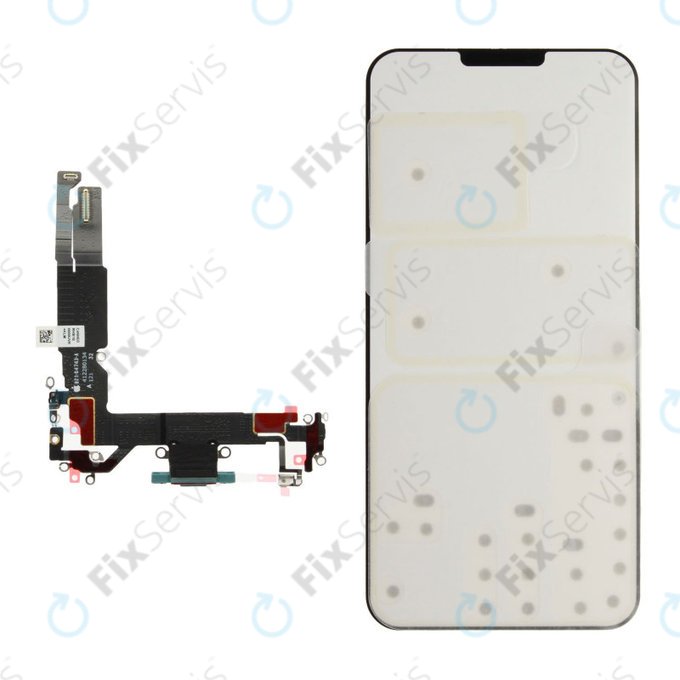 Nabíjací Konektor + Flex Kábel pre iPhone 16 | Green | 923-11226 | Genuine Apple