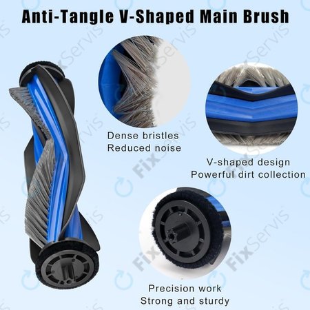 Ecovacs Deebot X9 Pro Omni, X9 Pro - Hlavná kefa