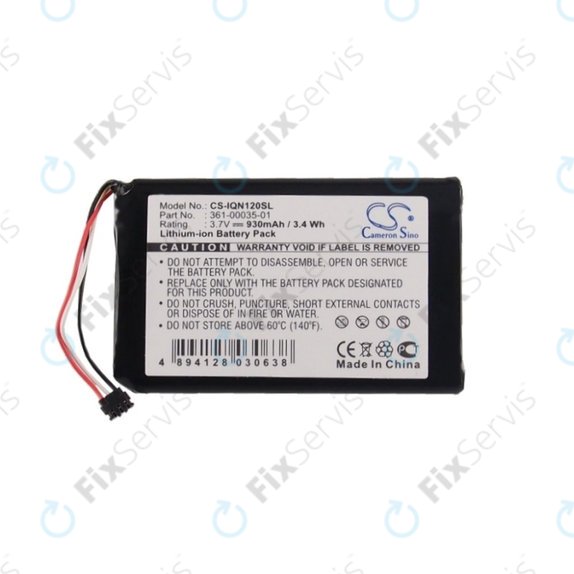 Garmin Drive Assist 50, 50LMT, 51, 51LMT, Nuvi 1200, 1205, 1205W, 1250, 1255W, 1260, 1260W, 140T, 150T, 2595LM, 2595LMT - Batéria 361-00035-01 930mAh HQ