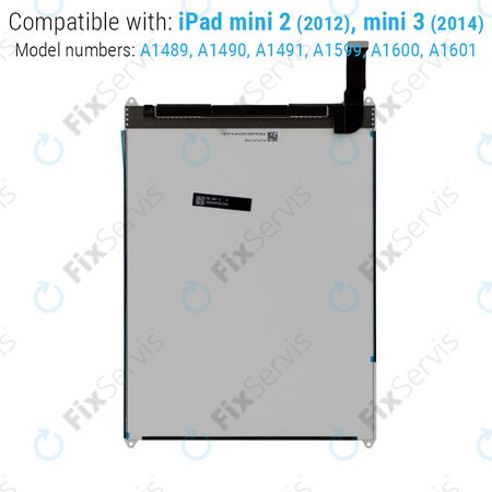 Apple iPad Mini 2, Mini 3 - LCD Displej