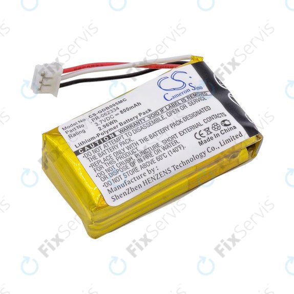 Batéria pre GoPro Hero +, 800mAh, Li-Polymer, 3.7V, PR-062334, HQ