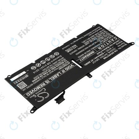 Batéria pre Dell XPS 13 9370, 6300mAh, Li-Ion, 7.6V, DXGH8, HQ