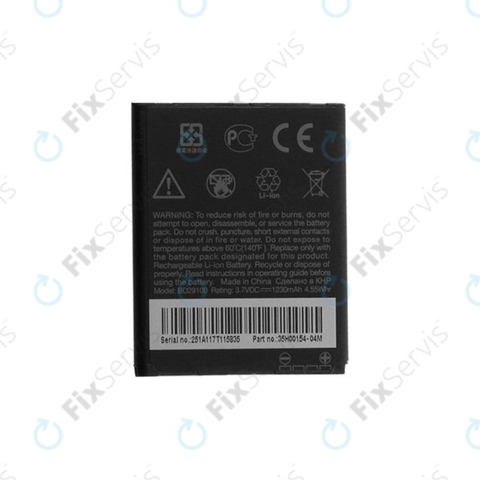 HTC Wildfire S G13 A510e, Explorer, HD7 - Batéria BD29100 1230mAh