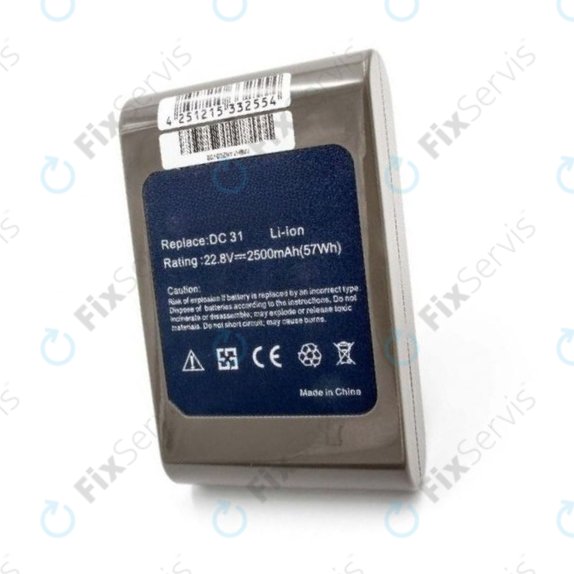 Dyson DC-series - Batéria 917083-07 Li-Ion 22.8V 2500mAh