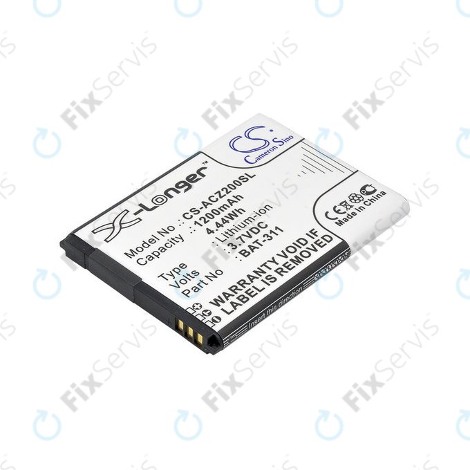 Batéria pre Acer Liquid Z200, BAT-311, Li-ion, 3.7V, 1200mAh, HQ