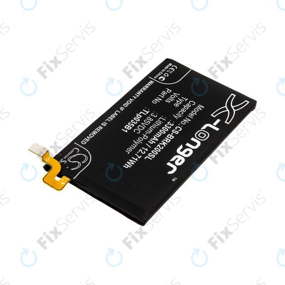 Batéria pre Blackberry BBF 100, 3300mAh, Li-Pol, 3.85V, TLp035B1, HQ