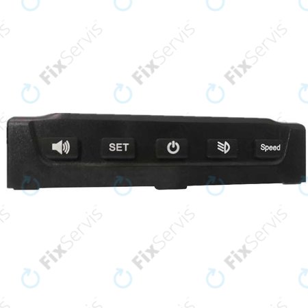 Kugoo S1, S1 Pro, S2, S3 - Set Prístrojovej Dosky (Plastový Kryt Displeja, Páčka Akcelerátora, Brzdy, Kryt LED Svetla)