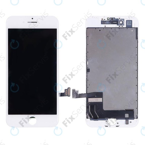 Displej pre iPhone 7, White, Dotykové sklo s rámom, Refurbished