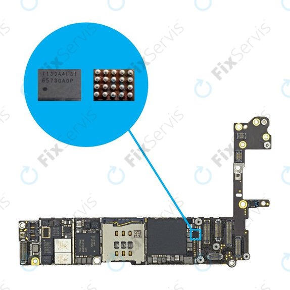 Apple iPhone 5S, 6, 6 Plus, 6S, 6S Plus, 7, 7 Plus, 8, 8 Plus - Display IC 65730A0P