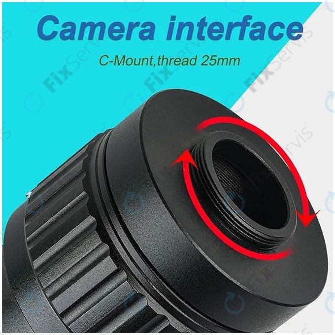 CTV Adaptér 1X pre Trinokulárny Mikroskop, C-Mount